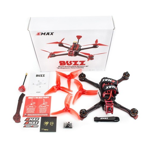 Emax Buzz Freestyle Drone 2400KV Motor BNF Frsky XM+ Receiver