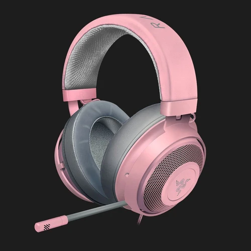 Razer Kraken Wired Gaming Headset Quartz Pink