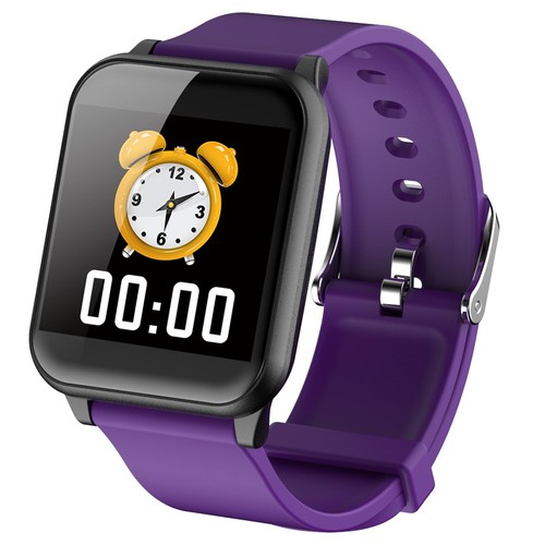 Makibes B02 Smartwatch Blood Pressure Color UI Wristband Purple