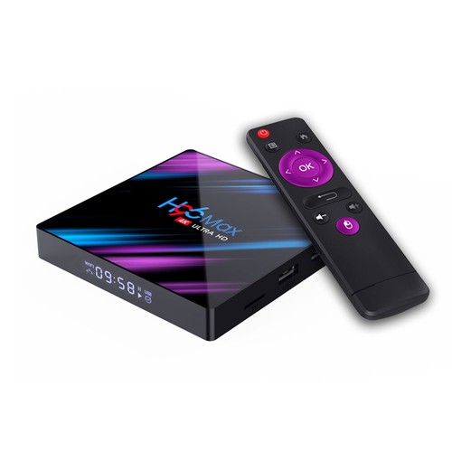 H96 MAX RK3318 Android 9.0 4GB/64GB 4K TV Box 2.4G/5G Wifi LAN Bluetooth