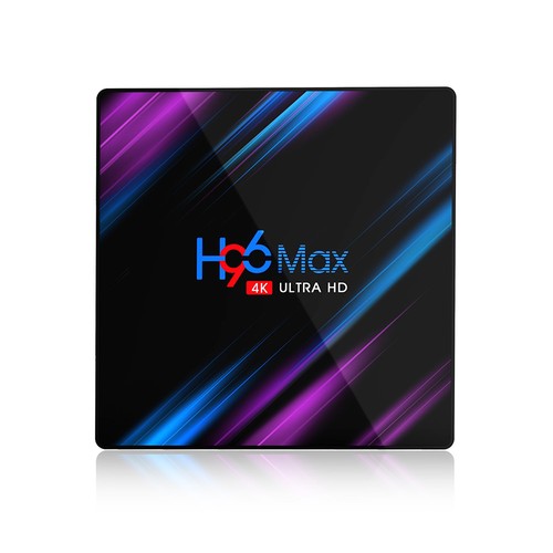H96 MAX RK3318 Android 9.0 4GB/64GB 4K TV Box 2.4G/5G Wifi LAN Bluetooth