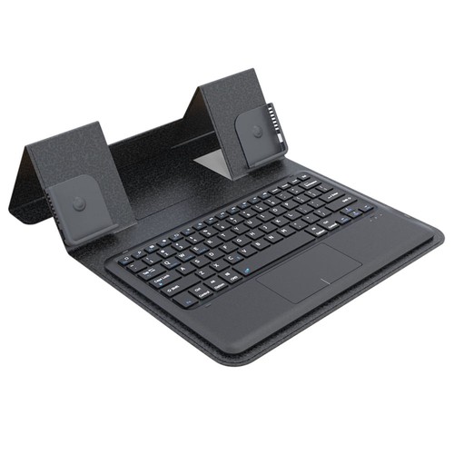 Original Bluetooth Tastatur für Binai T133HD 4G Phablet mit Tasche - Schwarz.