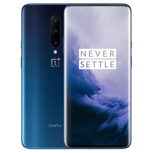OnePlus 7 Pro Pop-up Camera 6.67 Inch 4G LTE Smartphone Snapdragon 855 8GB 256GB 48.0MP + 8.0MP + 16.0MP Triple Rear Cameras Android 9 In-display Fingerprint NFC Fast Charge Global ROM - Blue