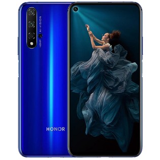 Huawei Honor 20 Pro 6.26 Inch 4G LTE Smartphone Kirin 980 8GB 128GB 48.0MP + 16.0MP + 2.0MP Triple Rear Cameras Android 9 Fast Charging Side-mounted Fingerprint - Blue