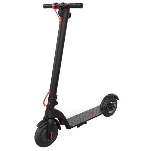 HX X7 Electric Foldable Scooter Black Red