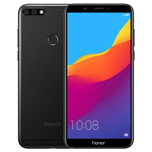 Huawei Honor 7C 5.99 Inch 4G LTE Smartphone Snapdragon 450 4GB 64GB 13.0MP+2.0MP Dual Rear Cameras Android 8.0 Touch ID Global ROM - Black