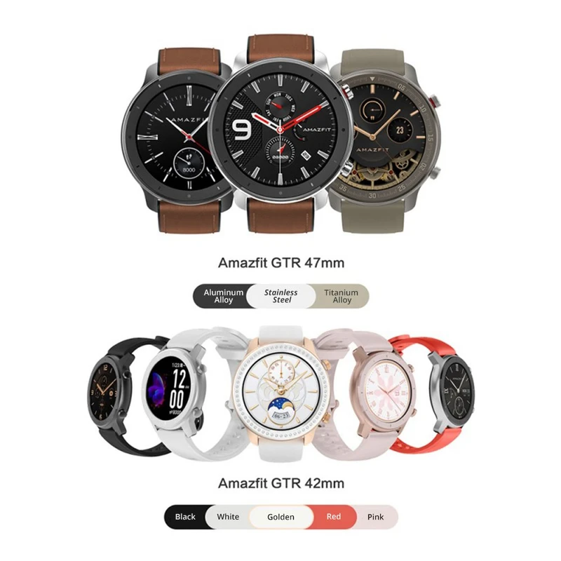 Xiaomi AMAZFIT GTR Smartwatch 1.2 Inch GPS 42mm Global Version