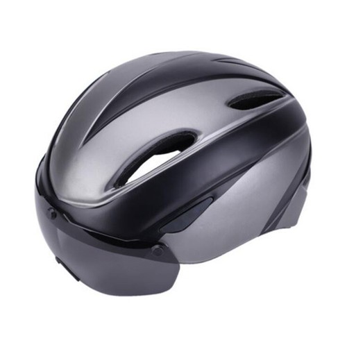 Goggles Bicycle Helmet Silvery