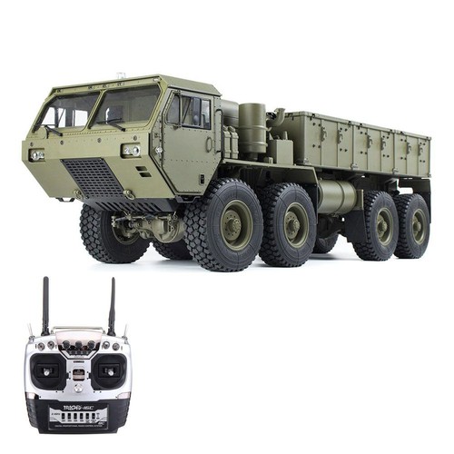 HG HG-P801 M983 Light Sound Function Version 2.4G 8CH 1:12 8x8 US Army Military Truck RC Car Without Battery Charger