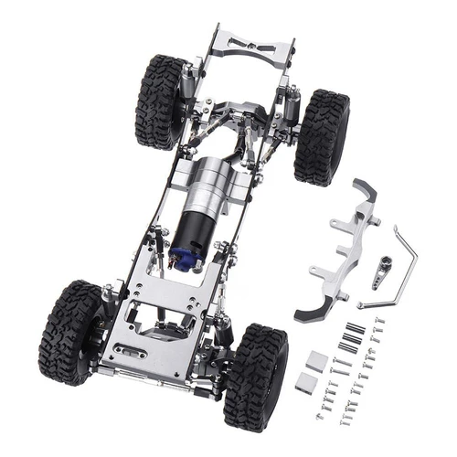 Upgrade Parts Metal Chassis For WPL C14 C24 1/16 Crawler RC Vehicle