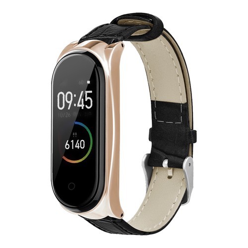 mi band 3 leather strap