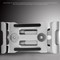 Aluminium Alloy Mobile Phone Holder Fixed Bracket For Xiaomi Kugoo Scooter for Bike Bicycle Cycling - Silvery
