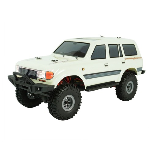 Hobby Plus CR 18 LC80 Body 4WD Brushed RC Car RTR White