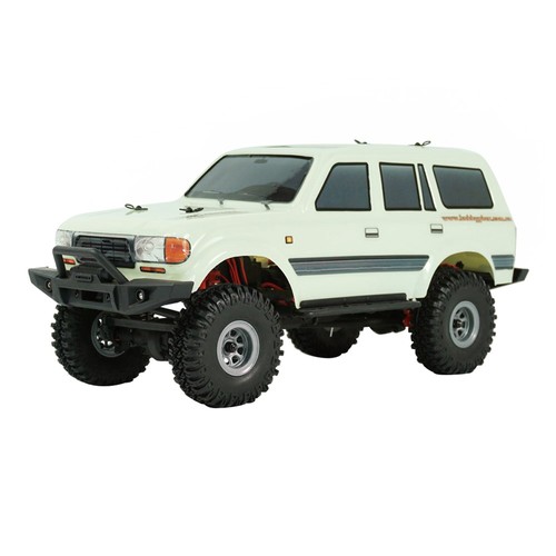 Hobby Plus CR 18 LC80 Body 4WD Brushed RC Car RTR White
