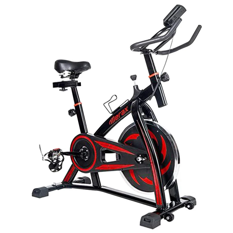 Merax Indoor Cycling Exercise Bike Red