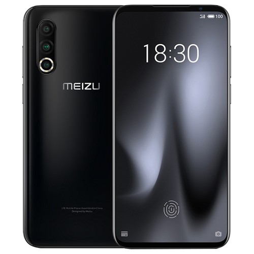 Meizu 16S Pro 6.2 Inch 4G LTE Smartphone Snapdragon 855 Plus 6GB 128GB 48.0MP+20.0MP+16.0MP Triple Rear Cameras NFC Fingerprint ID Dual SIM Android 9.0 - Black