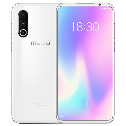 Meizu 16S Pro 6.2 Inch 4G LTE Smartphone Snapdragon 855 Plus 6GB 128GB 48.0MP+20.0MP+16.0MP Triple Rear Cameras NFC Fingerprint ID Dual SIM Android 9.0 - White