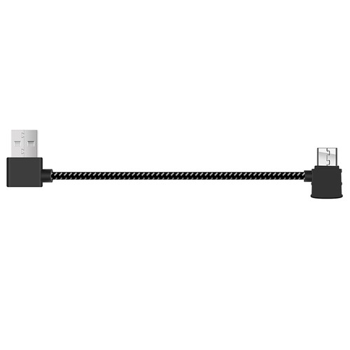 1pc 13.5cm Remote Control USB Cable Android Positive Interface Black