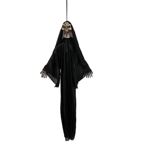 Halloween Black and White Impermanence Hanging Ghost Decoration Black