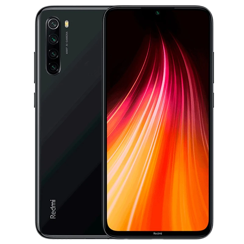 Global Version Xiaomi Redmi Note 8 6.3 Inch 4GB 64GB Smartphone Black 