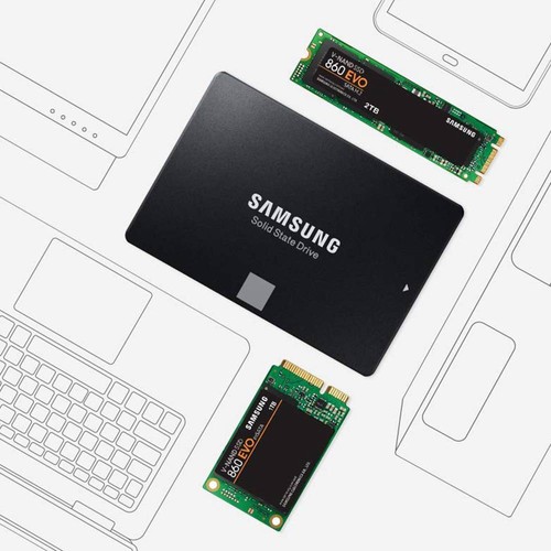 Samsung 860 EVO Internal SSD 250GB SATA3 Interface Black