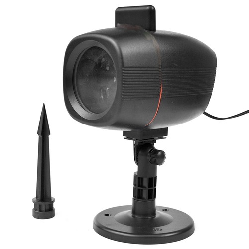 Xltc Xl 803 Outdoor Led Projector Lights Waterproof For Holiday Party Celebration Uk Plug Black