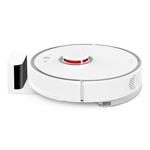 Roborock S50 Robot Vacuum Cleaner 2 APP Virtual Wall Automatic Area Cleaning 2000pa Suction 2 in 1 Sweeping Mopping Function LDS Path Planning 5200mAh Battery International Version - White