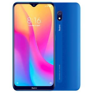 Xiaomi Redmi 8A 6.22 Inch 4G LTE Smartphone Snapdragon 439 2GB 32GB 12.0MP+8.0MP Dual Cameras Face Identification Dual SIM MIUI 10 Global Version - Blue