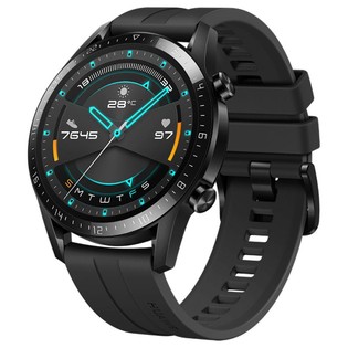 Huawei Watch GT 2 Sports Smart Watch 1.39 Inch AMOLED Colorful Screen Built-in GPS Heart Rate Oxygen Monitor 46mm - Black
