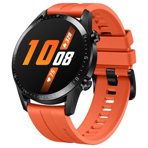 Huawei Watch GT 2 Sports Smart Watch 1.39 Inch AMOLED Colorful Screen Built-in GPS Heart Rate Oxygen Monitor 46mm - Orange