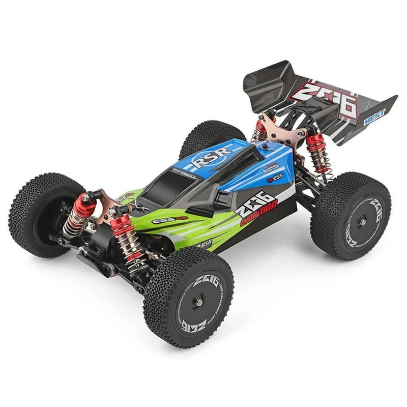 Wltoys Off Road Buggy RC Car RTR 144001 Driving Electric Brushed Green