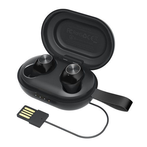 Tronsmart Spunky Beat Bluetooth 5.0 TWS CVC 8.0 Earbuds Qualcomm QCC3020 Independent Usage aptX/AAC/SBC 24H Playtime Siri Google Assistant IPX5