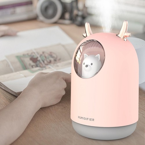 Desktop Humidifier 300ML Pink