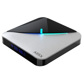 A95X F3 Air Amlogic S905x3 Android 9.0 8K Video Decode TV Box RGB Light 4GB/32GB 2.4G+5G MIMO WiFi Bluetooth LAN USB3.0 4K Youtube