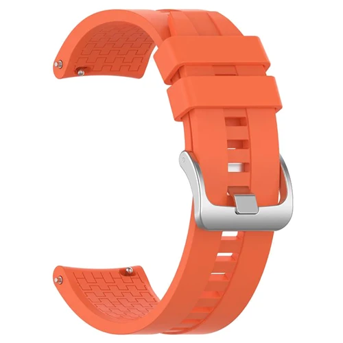 ropa Alivio Jugando ajedrez Replacement Watch Band For Huawei GT 2 46MM Silicon Strap Orange