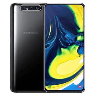 Samsung Galaxy A80 CN Version 4G Smartphone 6.7 Inch Snapdragon 730G 8GB 128GB 48.0MP+8.0MP+3D Depth Vision Triple Rear Cameras NFC Fingerprint ID Dual SIM Android 9.0 - Black