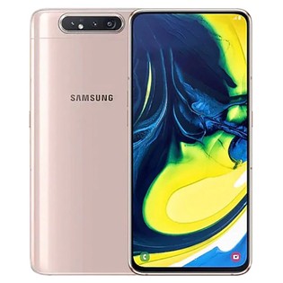 Samsung Galaxy A80 CN Version 4G Smartphone 6.7 Inch Snapdragon 730G 8GB 128GB 48.0MP+8.0MP+3D Depth Camera Triple Rear Cameras NFC Fingerprint ID Dual SIM Android 9.0 - Rose Gold