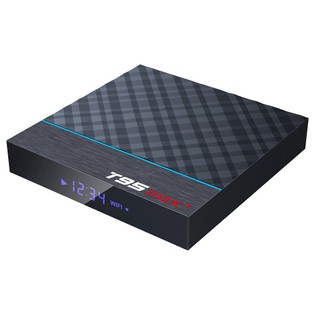 T95 MAX+ Amlogic S905x3 Android 9.0 8K Video Decode Gaming TV Box Google Play 4GB/64GB USB3.0 2.4G+5G WiFi Bluetooth LAN