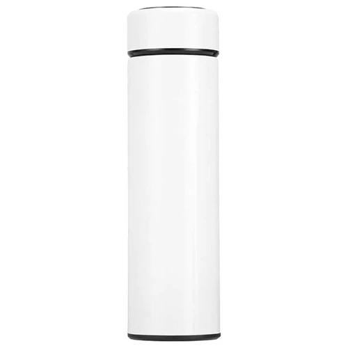 500ML Portable Smart Thermos Cup White