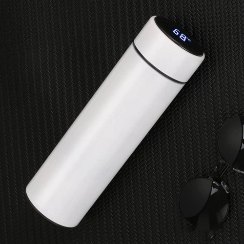 500ML Portable Smart Thermos Cup Nero