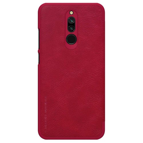 Nillkin Leather Phone Case For Xiaomi Redmi 8 Red