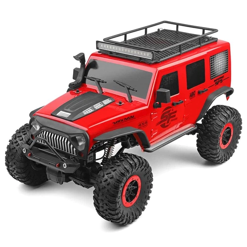 Wltoys 104311 JEEP 1 / 10電動ブラッシュオフロードロッククロールRTRレッド