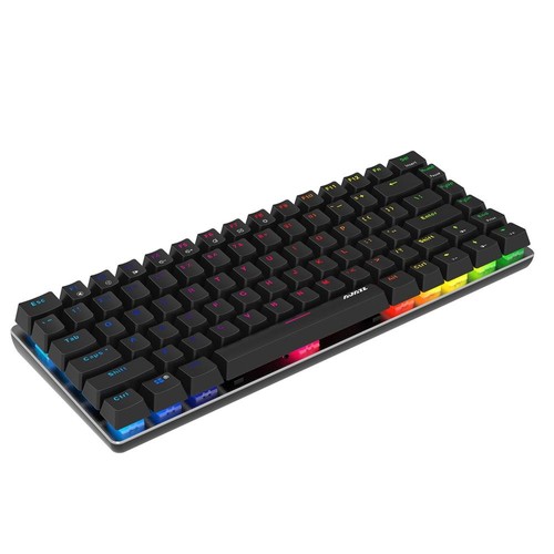 Ajazz AK33 Ergonomic Mechanical Keyboard Black