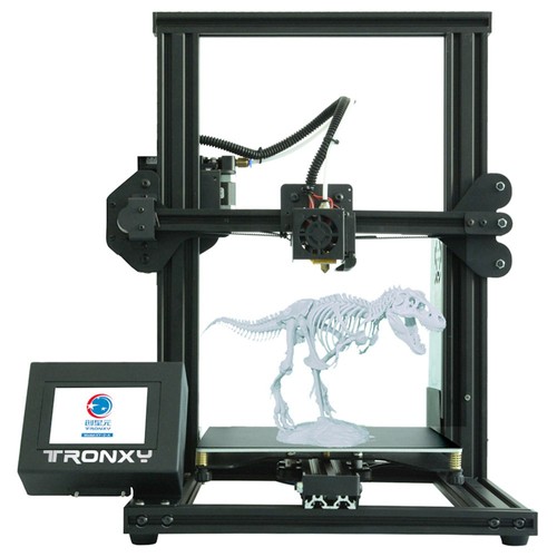 TRONXY XY-2 3.5'' Touch Screen 3D Printer 220*220*260mm Automatic Alignment Continuous Printing USB - Black