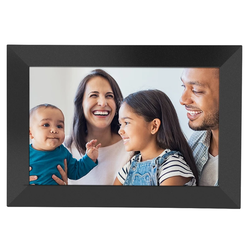 P100 Wifi Digital Picture Frame 10.1” 16GB APP, photos, Video touch orders screen