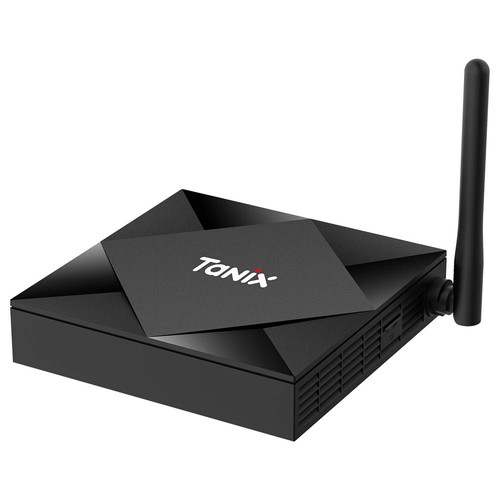 TANIX TX6S Allwinner H616 Android 10.0 TV Box 4GB/64GB 2.4G+5.8G WiFi LAN Bluetooth TF Card Slot USB 2.0x3
