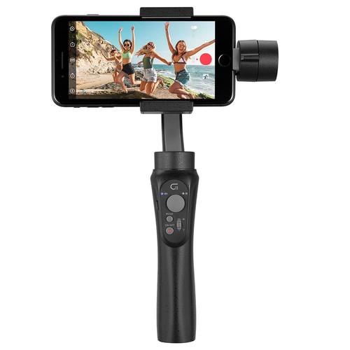 CINEPEER C11 3Axis Vlog Handheld Stabilizer Gimbal With Dolly Zoom Panoranma Mode for Smartphone Action Camera