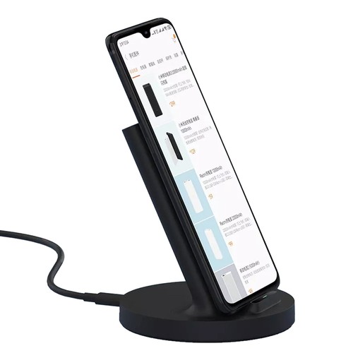 Xiaomi Wireless Charger 20W Vertikal Horizontal Ständer Halter für Xiaomi Mi 9 / Mi 9 Pro - Schwarz