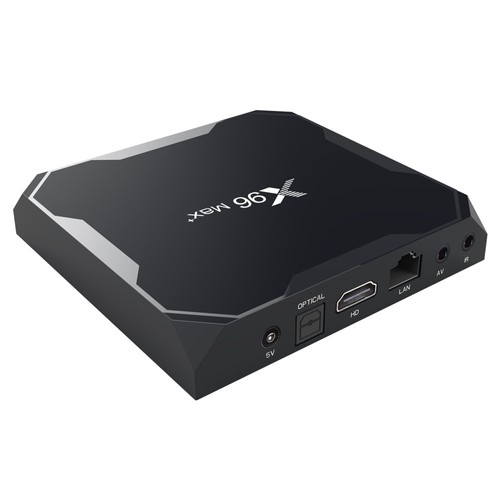 X96 MAX Plus Amlogic S905x3 9.0K-Videodecodierungs-TV-Box für Android 8 4GB / 32G