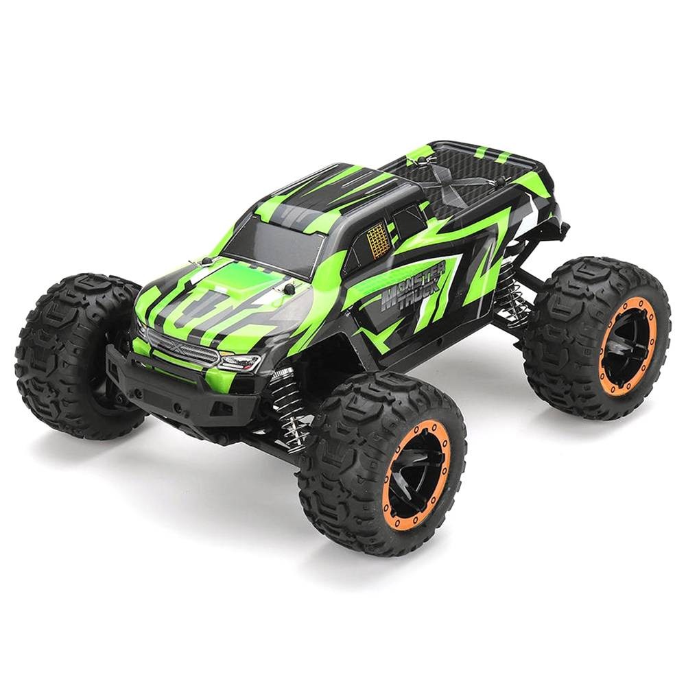 green rc truck